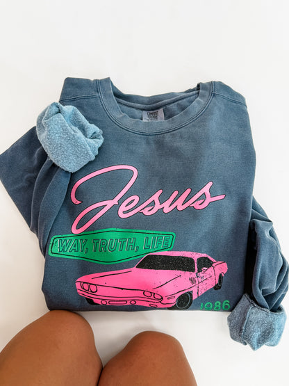 Retro Way, Truth, Life Tee/Sweatshirt