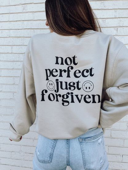 Not Perfect Just Forgiven Sweatshirt