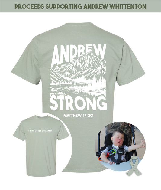 ANDREW STRONG Tee : Supporting Andrew Whittenton