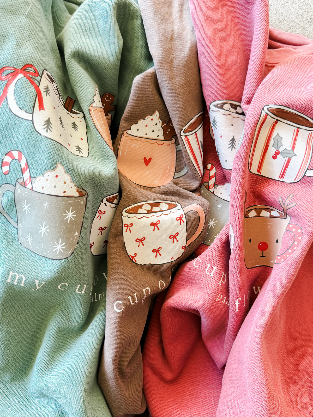 Christmas Cup Overflows Tee/Sweatshirt