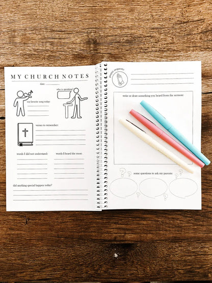 KIDS Sermon Notes Journal