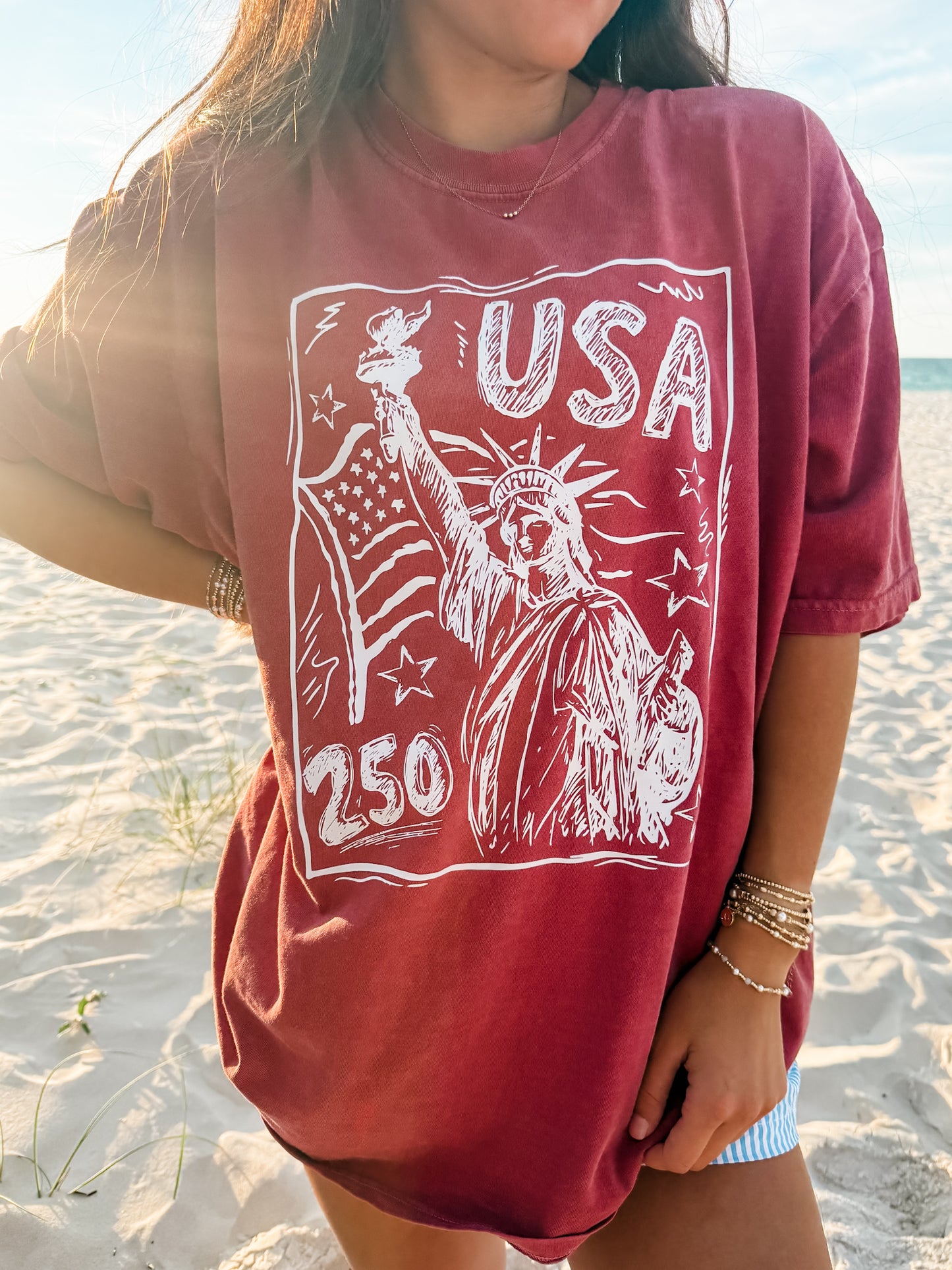USA Stamp Tee