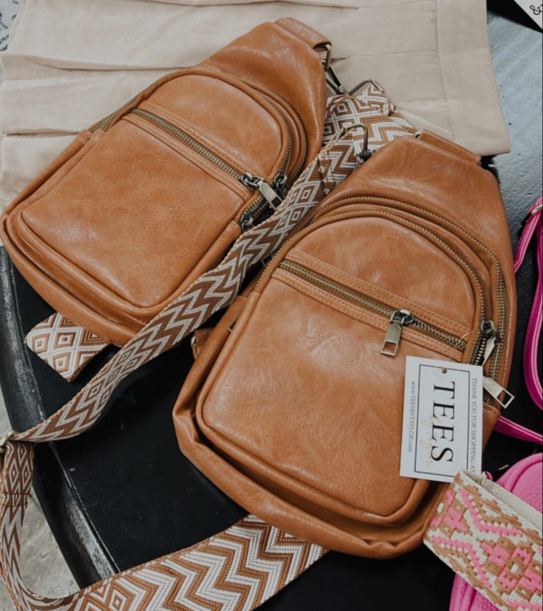 Leather Saddle Bag - PREORDER