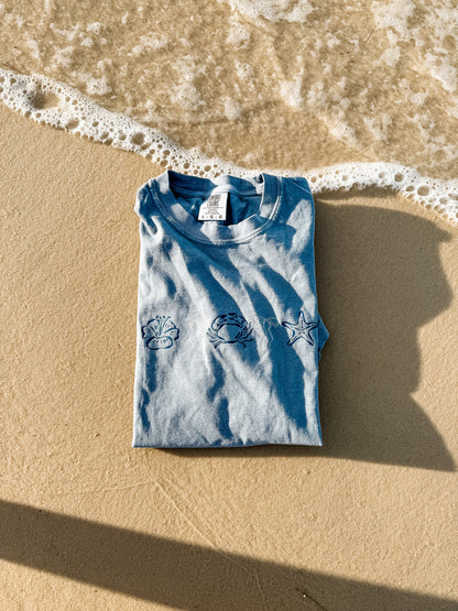 Dainty Beach Icons Tee
