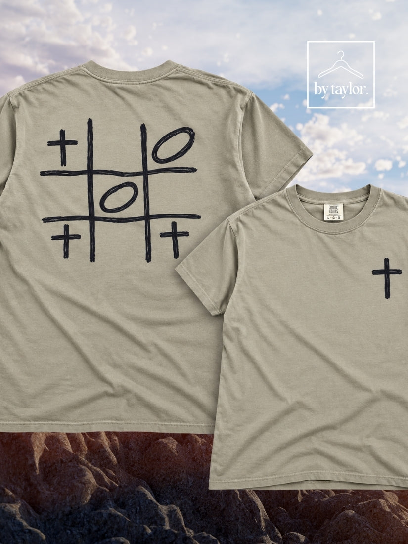 Cross Tic Tac Toe Tee
