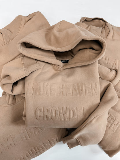Make Heaven Crowded Debossed Hoodie