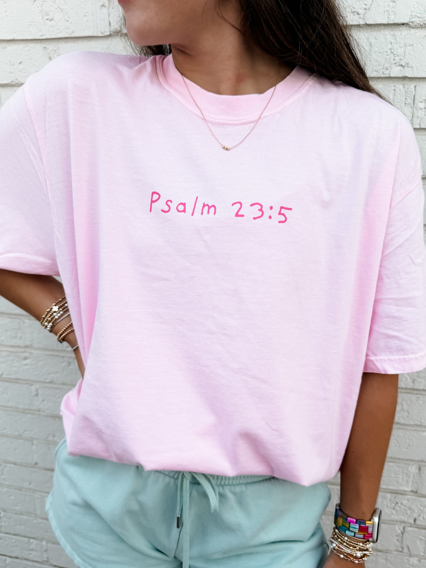 Pink My Cup Runneth Over Tee/Sweatshirt
