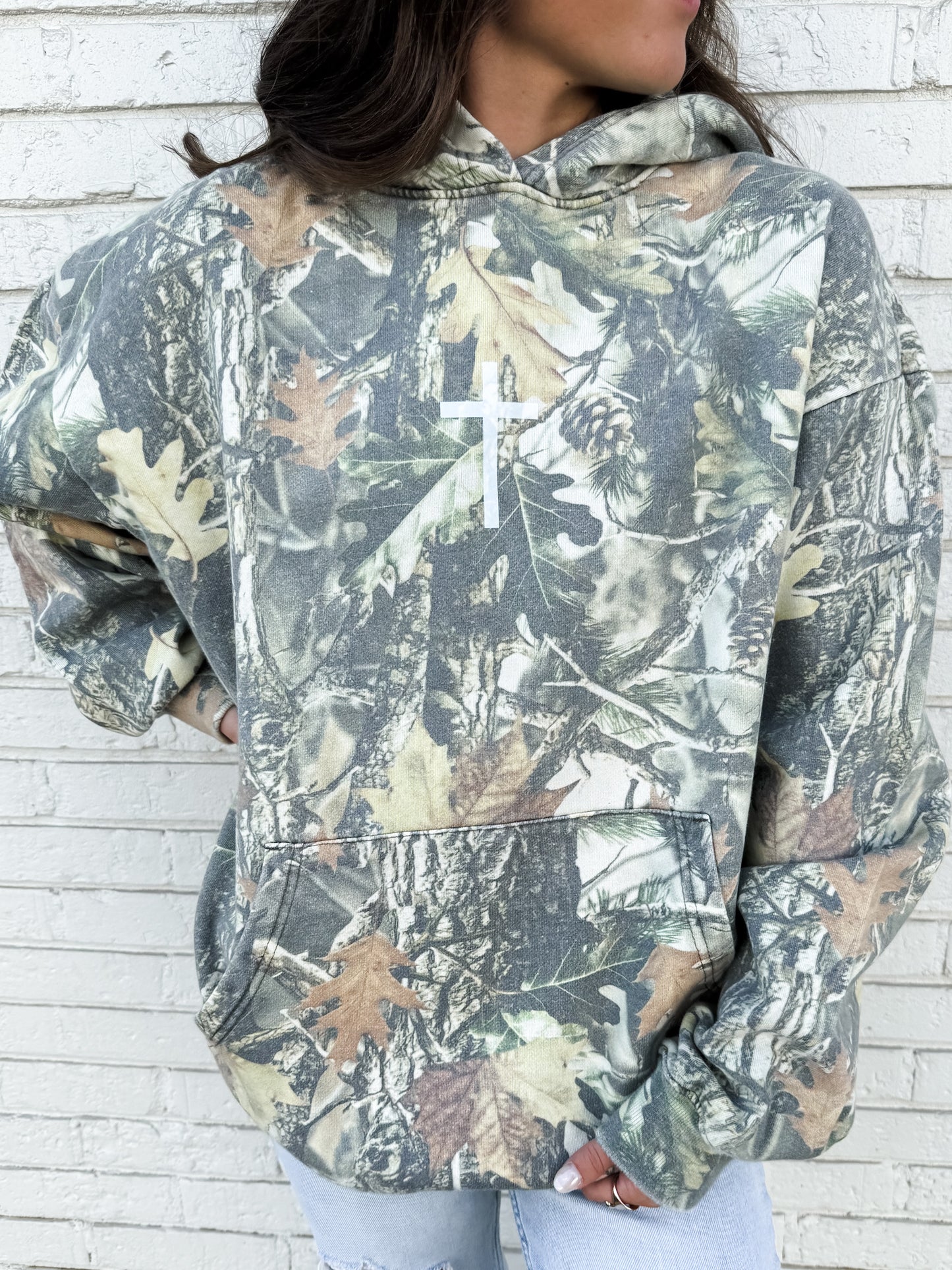 HALLELUJAH Camo Hoodie