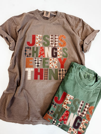 Jesus Changes Everything Tee