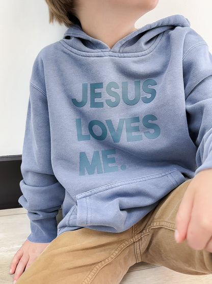 Kids Jesus Loves Me Hoodie