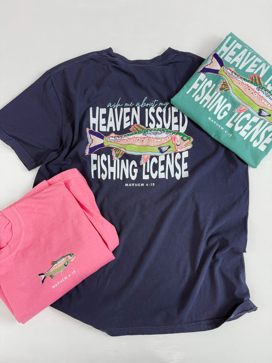 Fishing License Tee