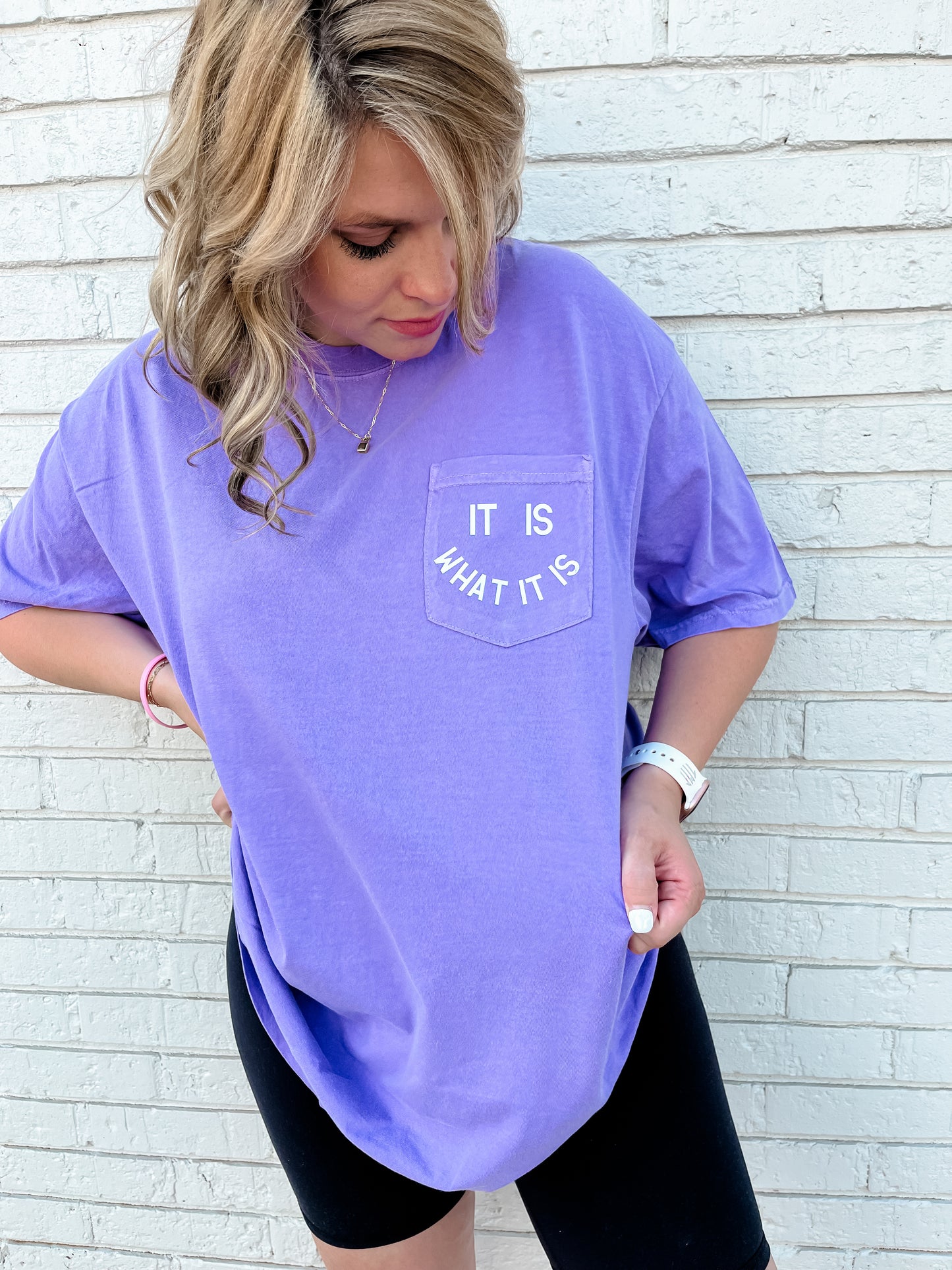 It Is What It Is Pocket Tee