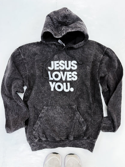 JLY Mineral Washed Hoodie