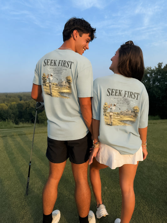 Seek First Golf Tee
