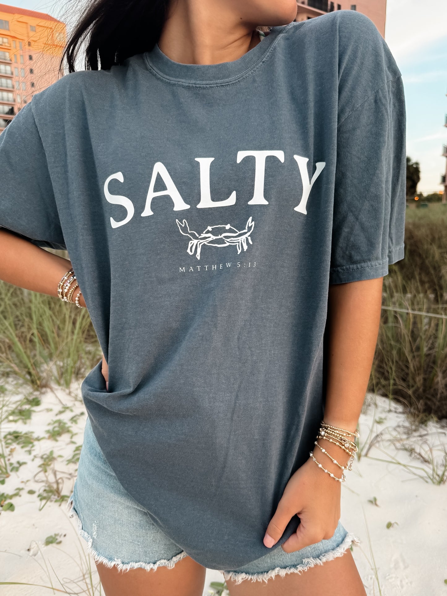 Salty Crab Icon Tee