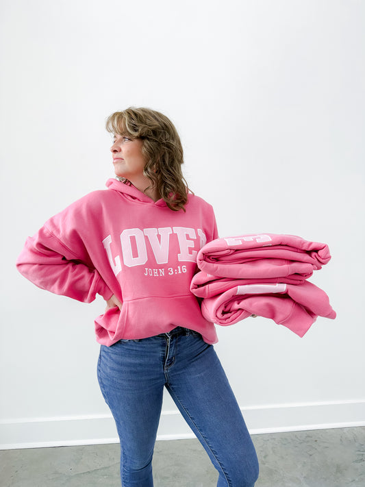 LOVED Appliqué Hoodie