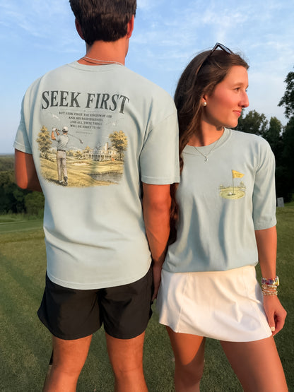 Seek First Golf Tee