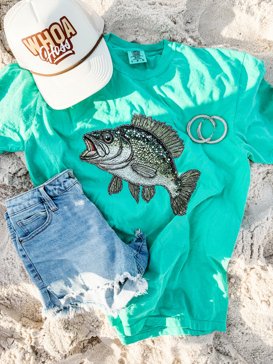 Rhinestone Bass Tee