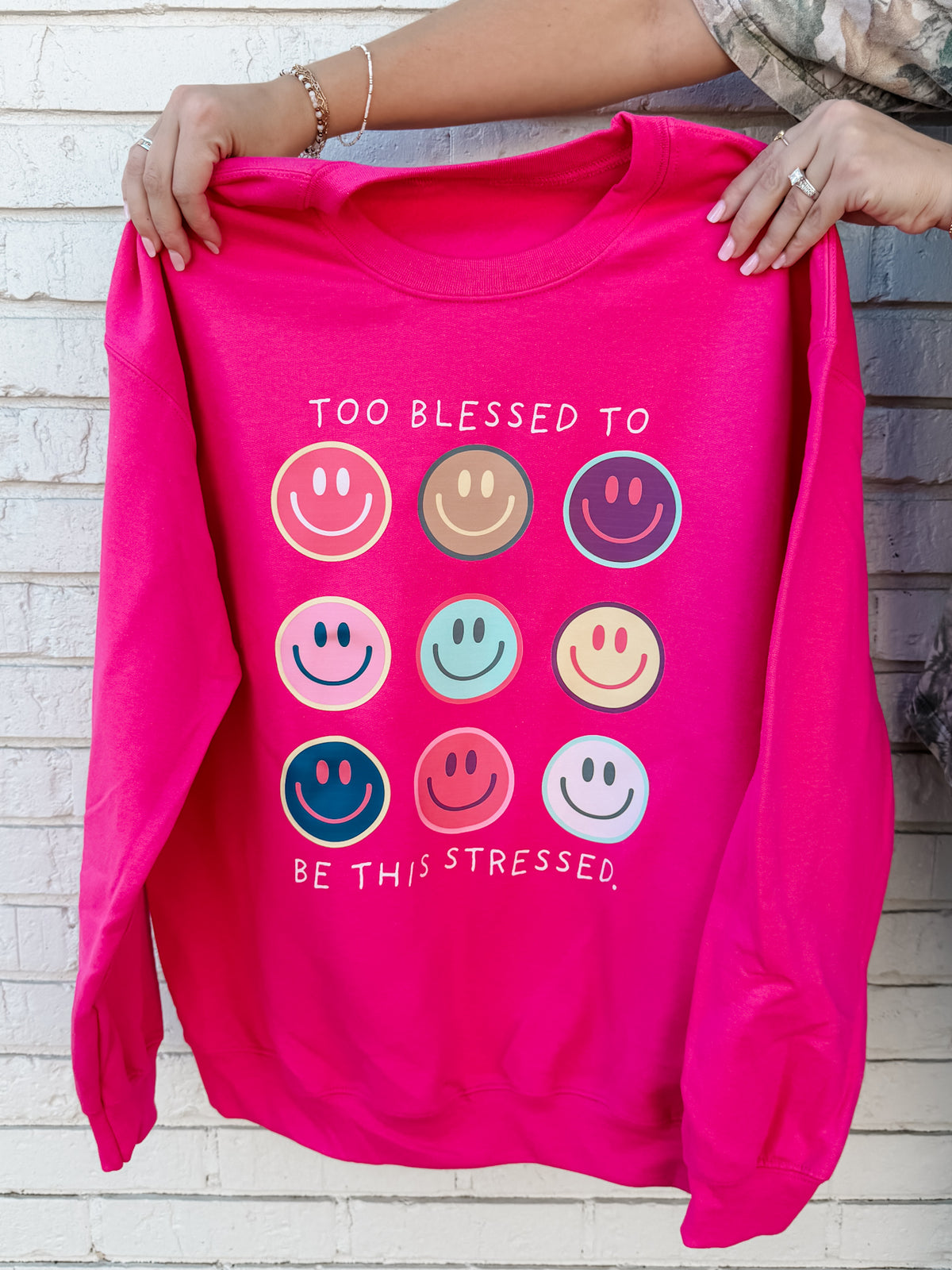 Too Blessed to be This Stressed Sweatshirt