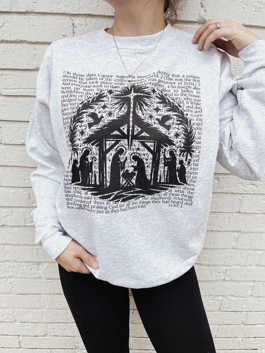 The Christmas Story Nativity Sweatshirt