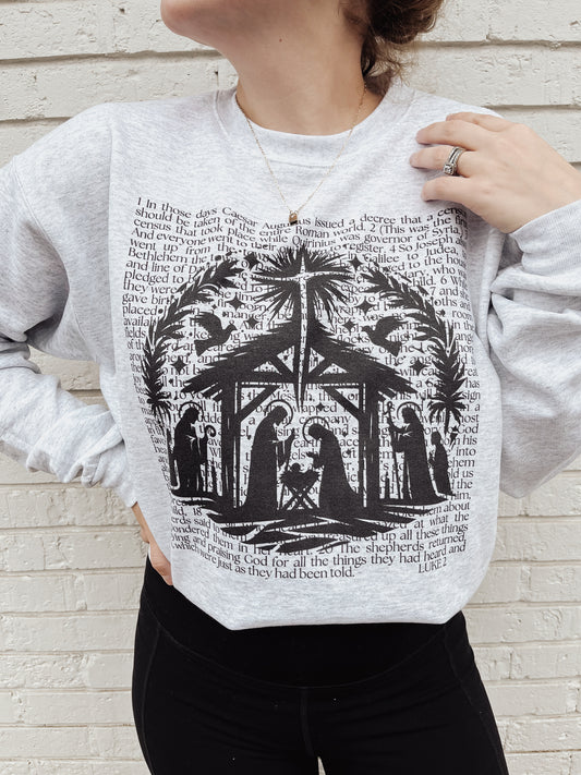 The Christmas Story Nativity Sweatshirt