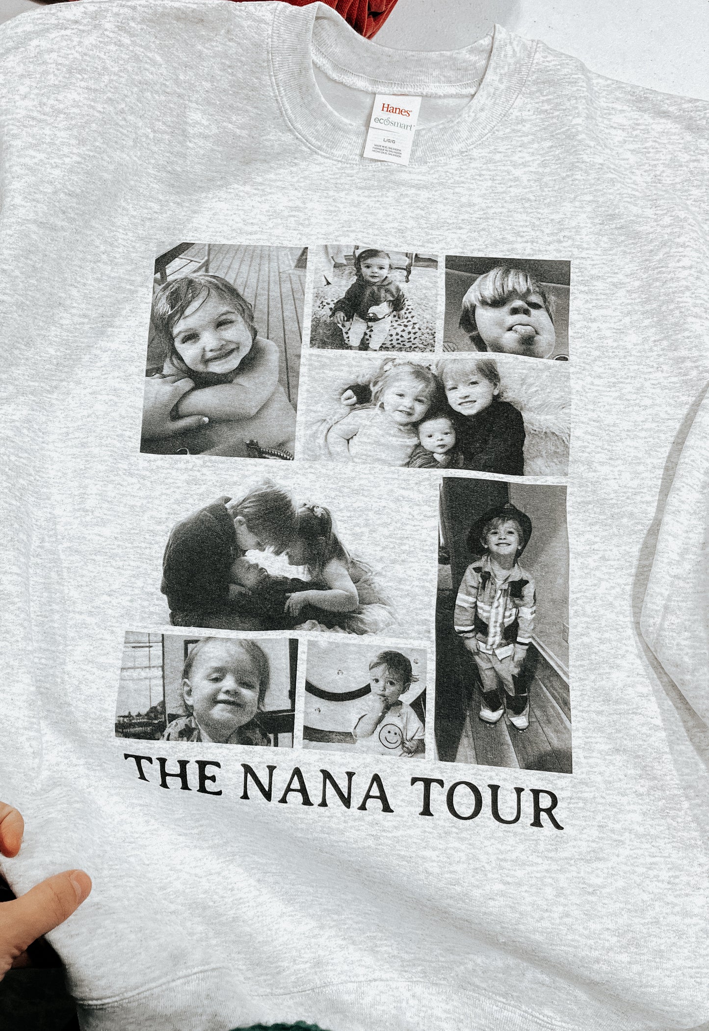 The Tour Customizable Photo Collage Sweatshirt