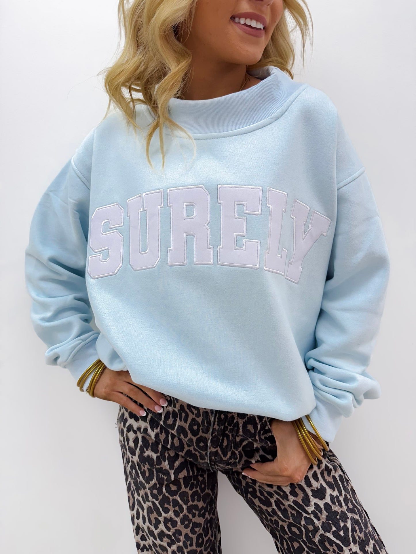 SURELY Mockneck Sweatshirt