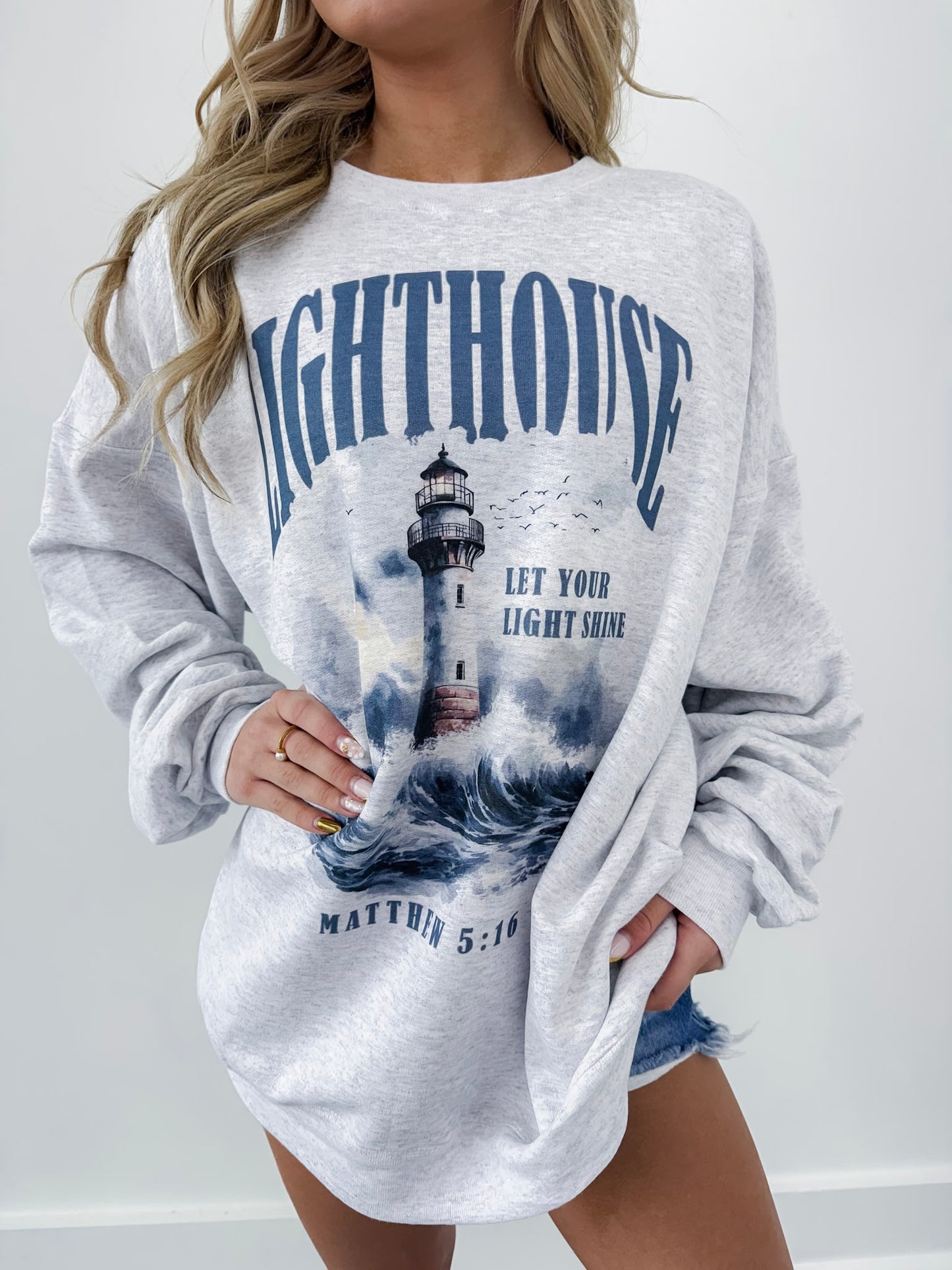 Lighthouse Ash Sweatshirt