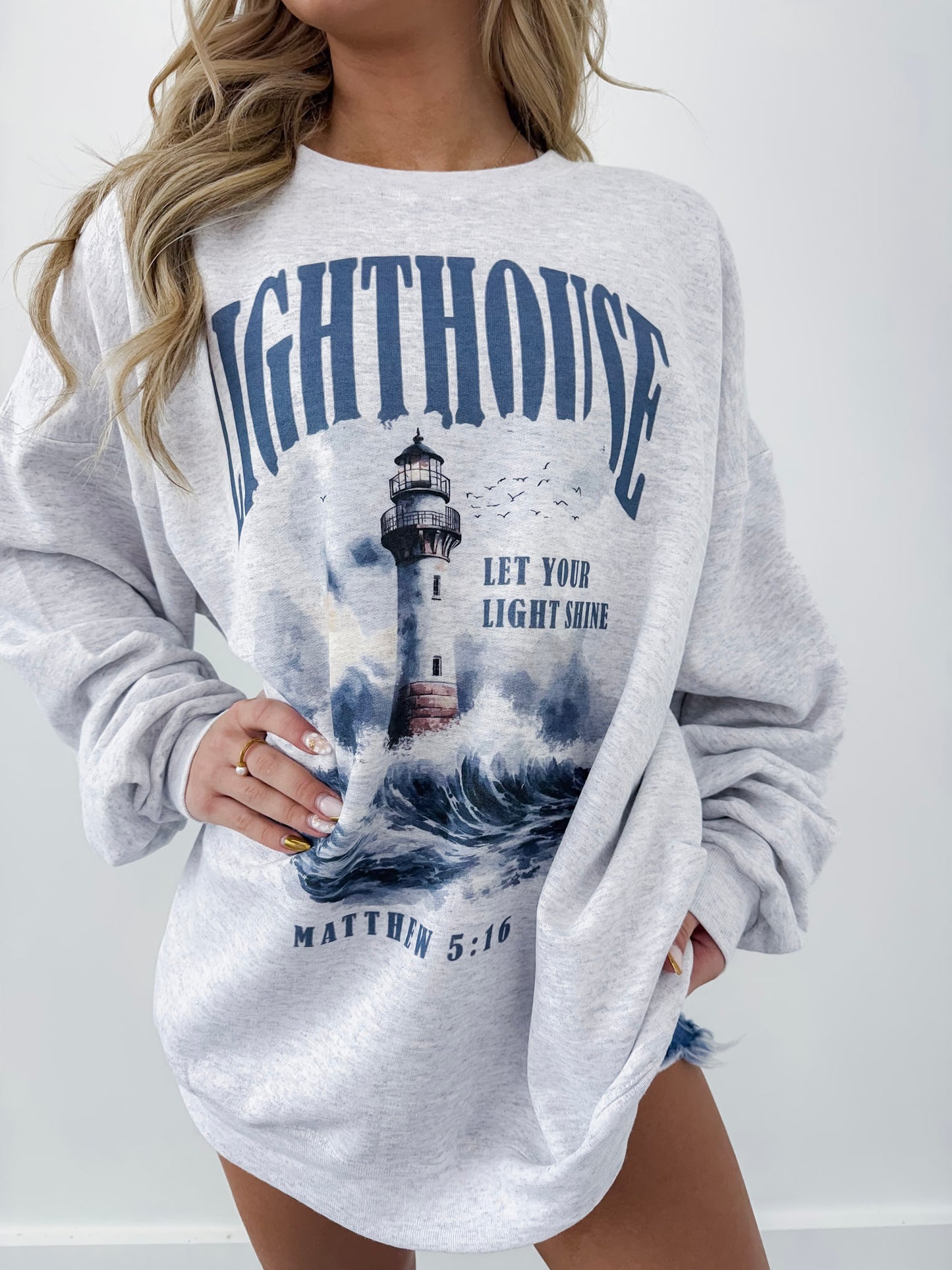 Lighthouse Ash Sweatshirt