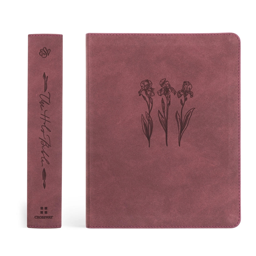 Journaling Bible : ESV : Helena Purple