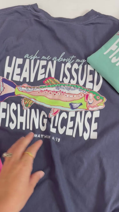 Fishing License Tee