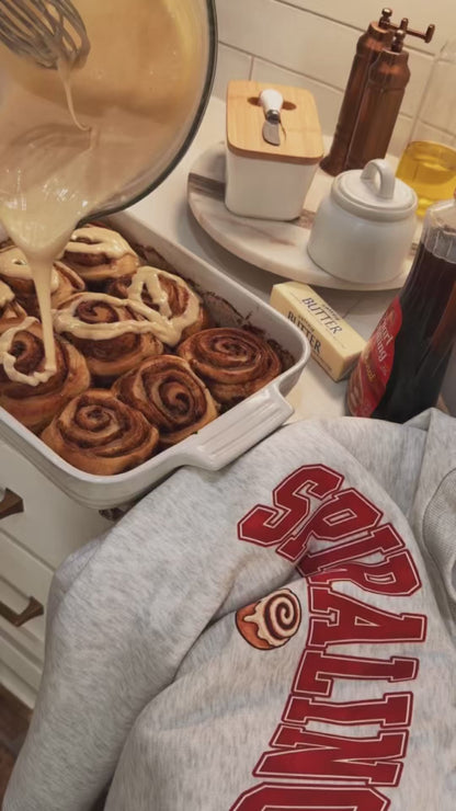 SPIRALING Cinnamon Roll Sweatshirt