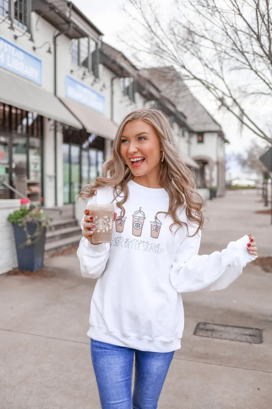 Iced Coffee Season Sweatshirt