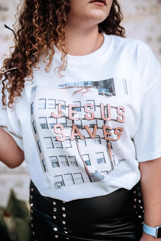 Jesus Saves Tee