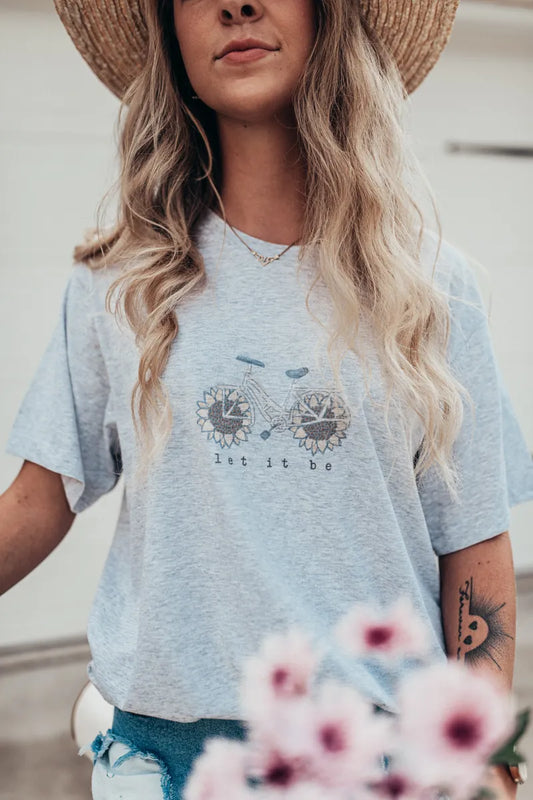 Sunflower Bicycle Tee